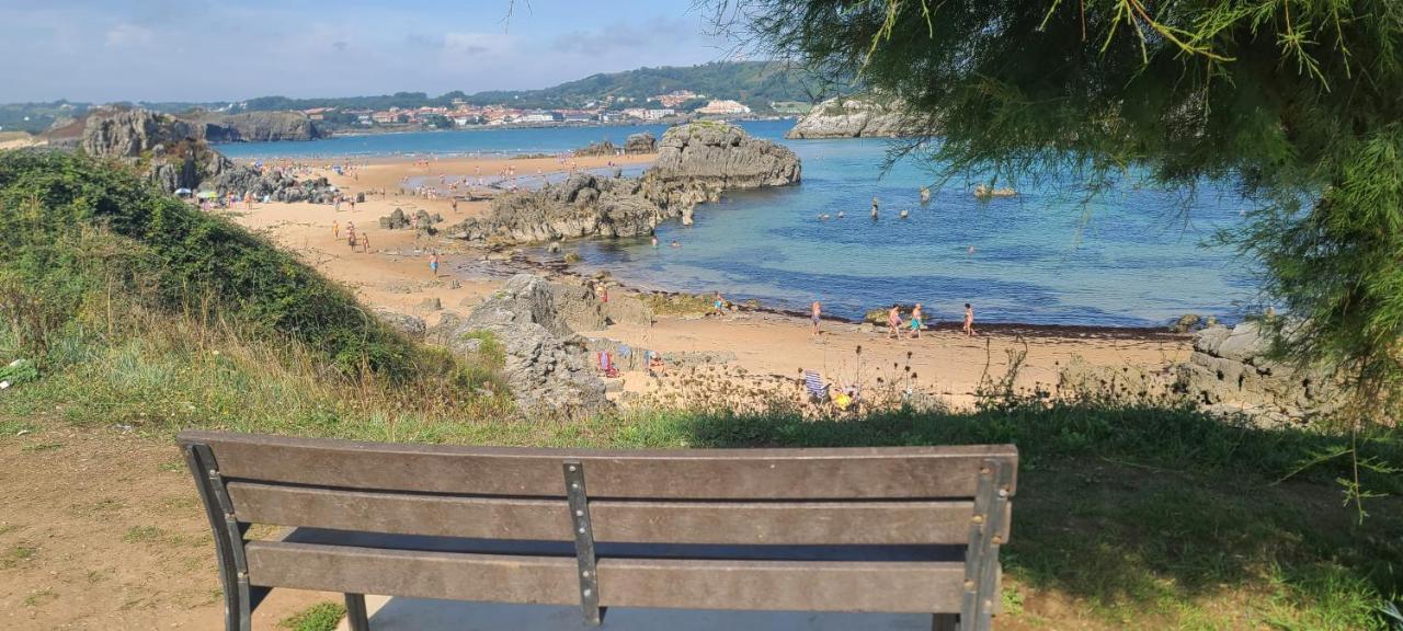 Luminoso Apartamento Playa Ris Con Garaje Noja Exterior foto